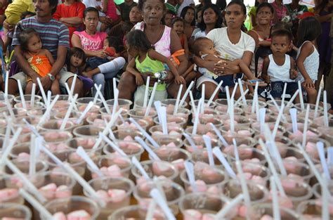Giving Charity in Tagalog.